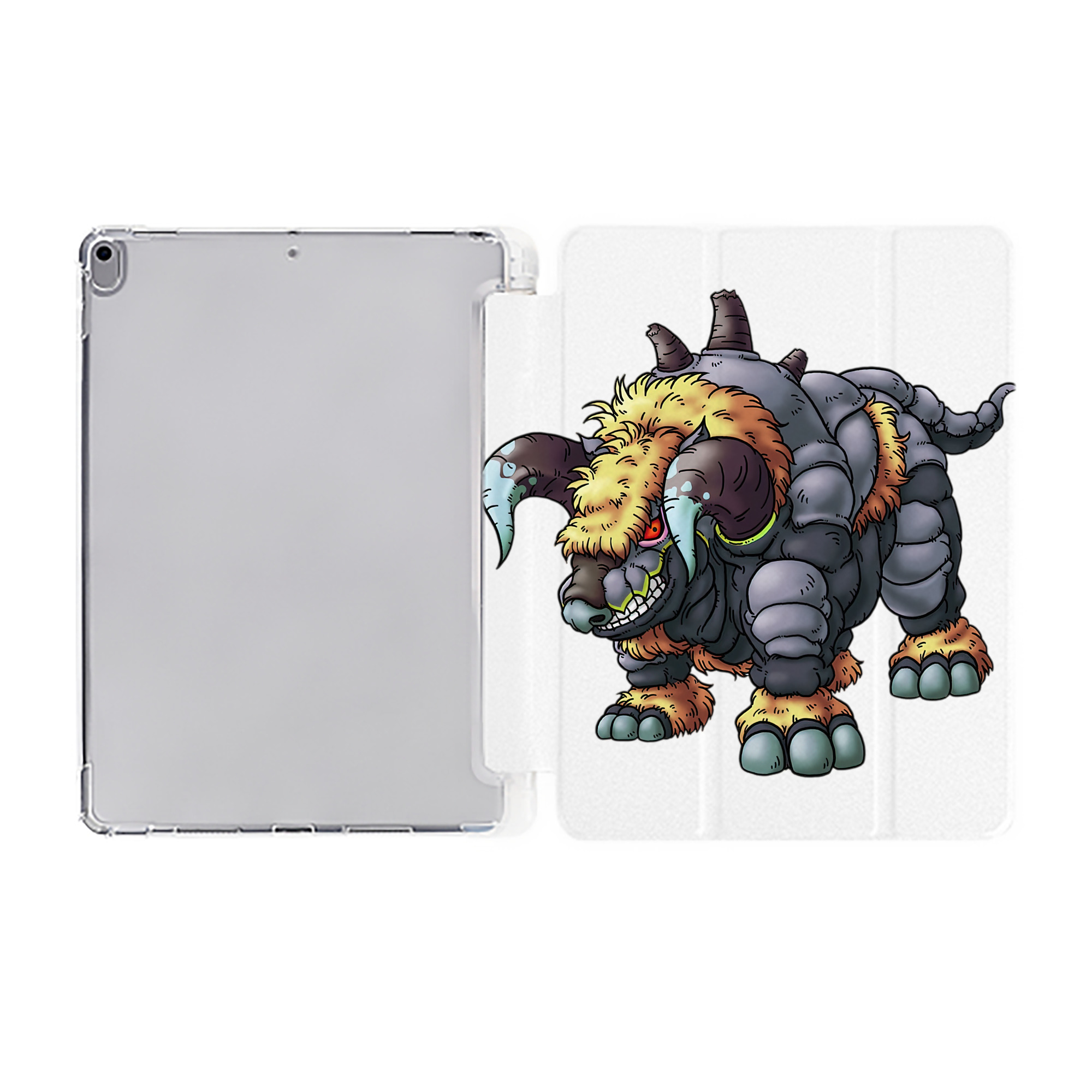 （画像用） ドラゴンクエスト Doragon Kuesuto Dragon Quest IPad ケース ペン収納付き 三つ折りスタンド PUレザー×シリコン 対応機種9.5/10.5/10.9インチ